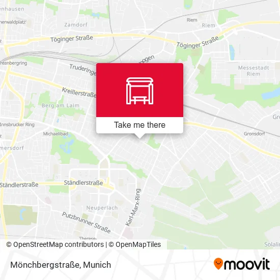 Карта Mönchbergstraße