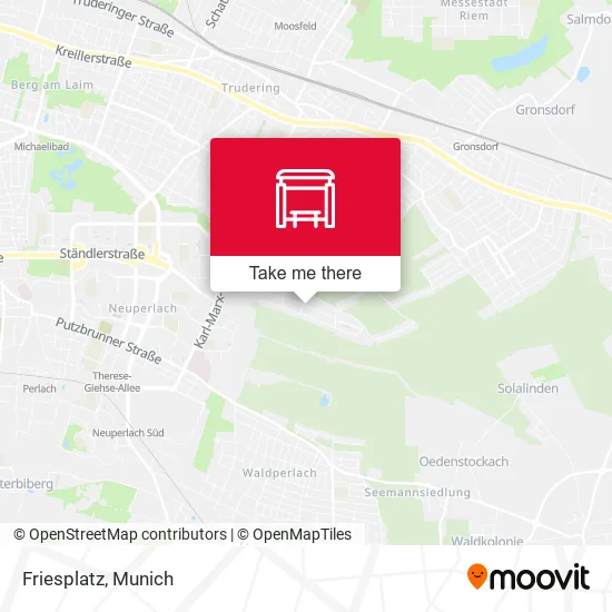 Карта Friesplatz