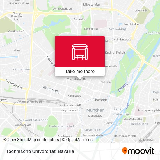 Карта Technische Universität