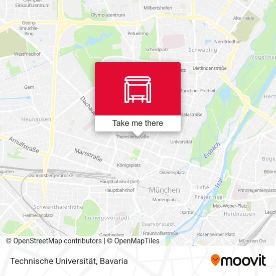 Карта Technische Universität