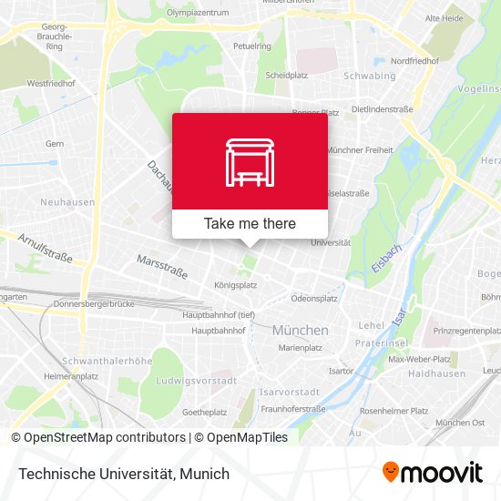 Карта Technische Universität