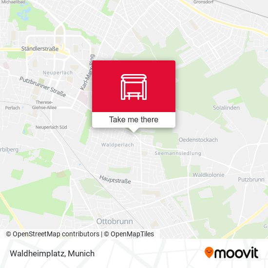 Карта Waldheimplatz
