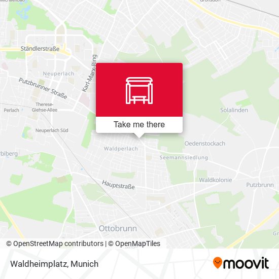 Карта Waldheimplatz