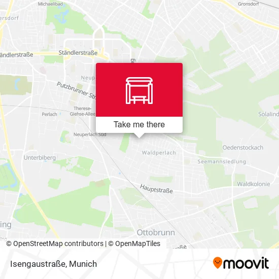 Карта Isengaustraße