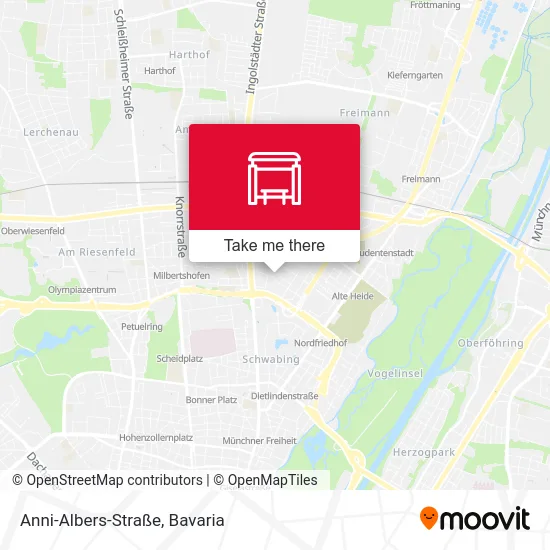 Карта Anni-Albers-Straße