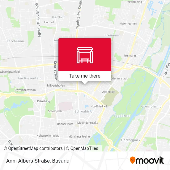 Карта Anni-Albers-Straße