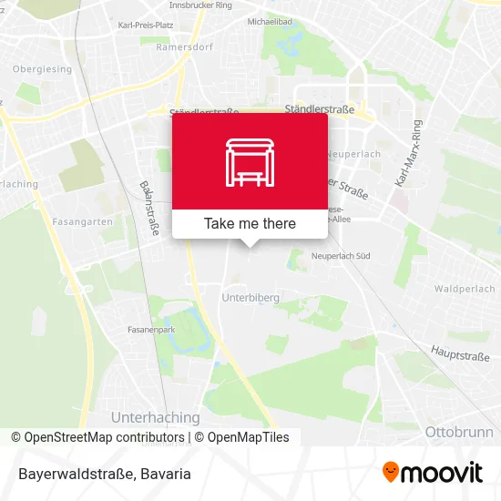 Bayerwaldstraße map