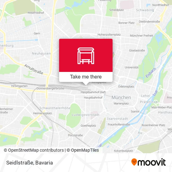 Карта Seidlstraße