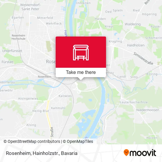 Карта Rosenheim, Hainholzstr.