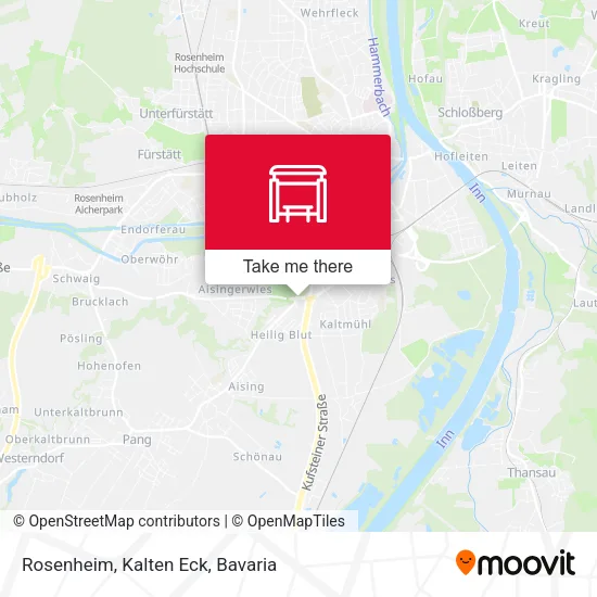 Карта Rosenheim, Kalten Eck