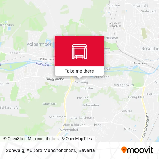 Карта Schwaig, Äußere Münchener Str.