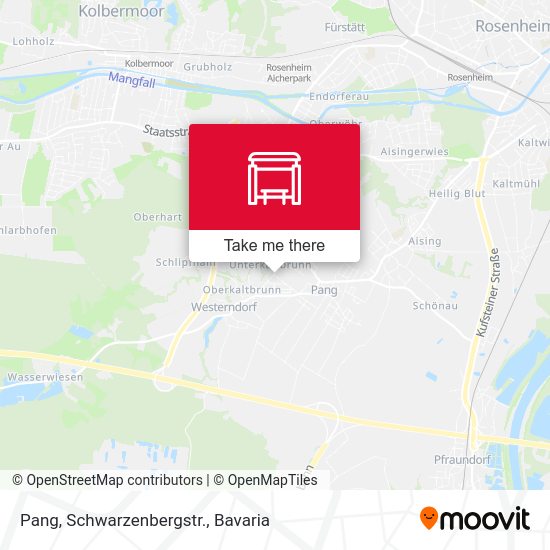 Pang, Schwarzenbergstr. map
