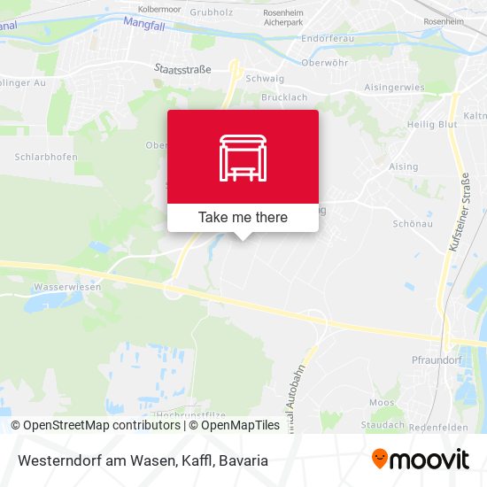 Westerndorf am Wasen, Kaffl map
