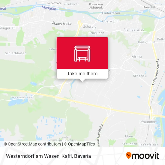 Карта Westerndorf am Wasen, Kaffl