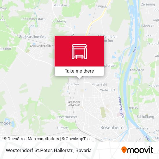 Westerndorf St.Peter, Hailerstr. map