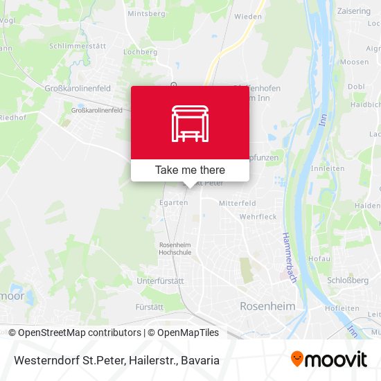 Westerndorf St.Peter, Hailerstr. map