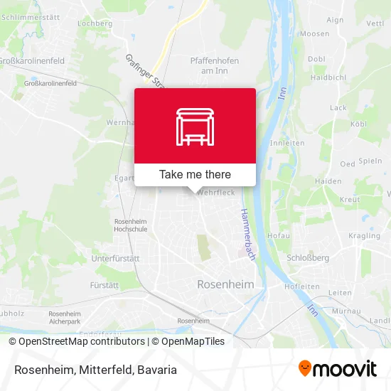 Карта Rosenheim, Mitterfeld