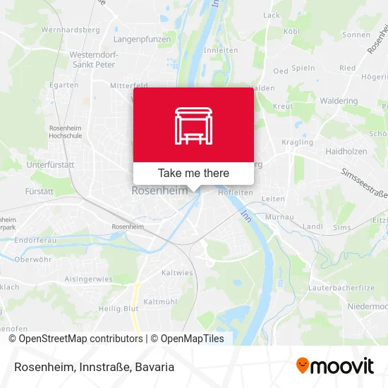 Rosenheim, Innstraße map