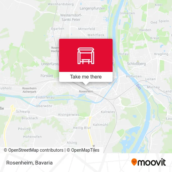 Карта Rosenheim