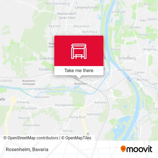 Карта Rosenheim