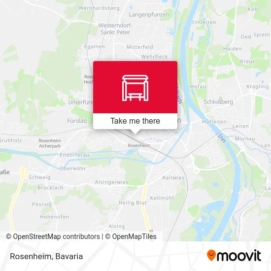 Карта Rosenheim