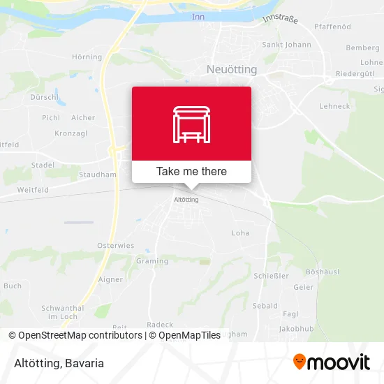 Карта Altötting