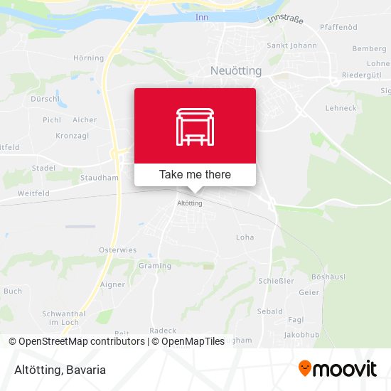 Карта Altötting