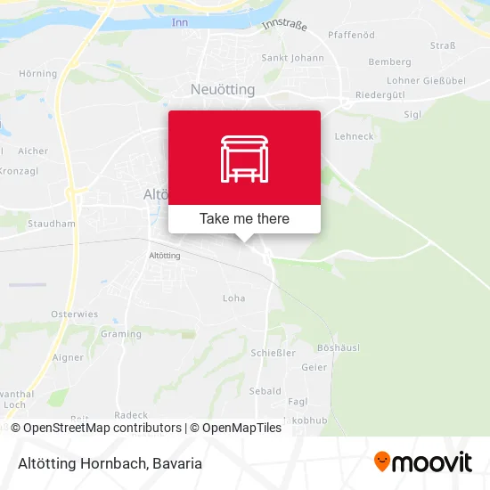 Карта Altötting Hornbach