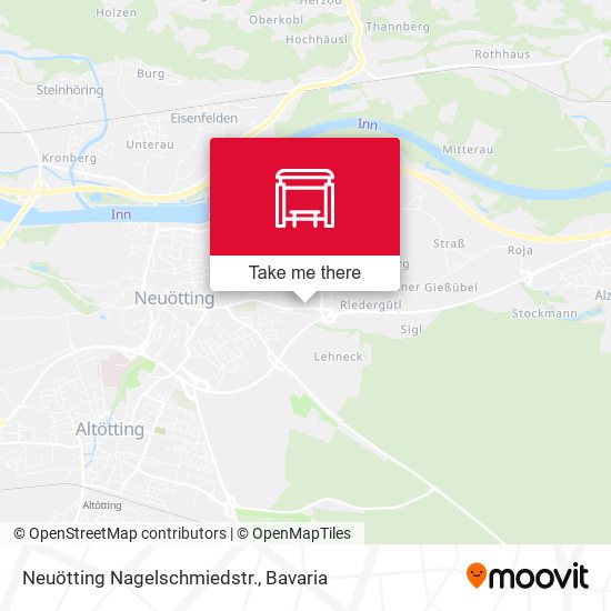 Neuötting Nagelschmiedstr. map