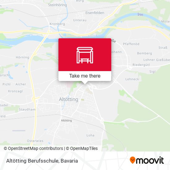 Карта Altötting Berufsschule
