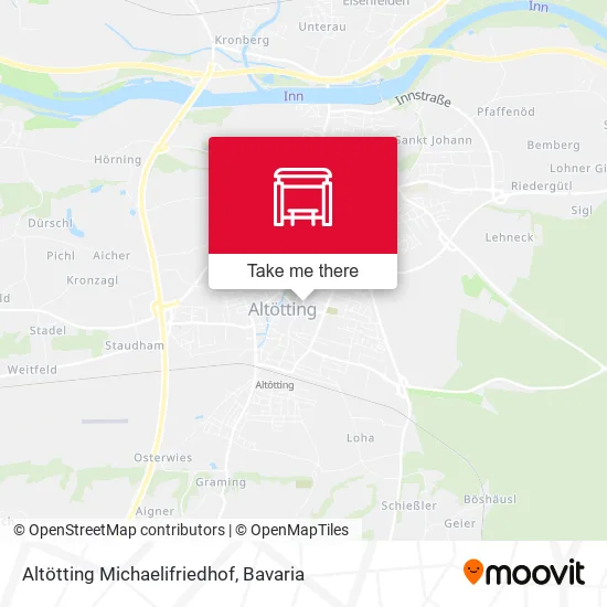 Карта Altötting Michaelifriedhof