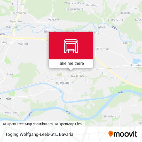 Карта Töging Wolfgang-Leeb-Str.