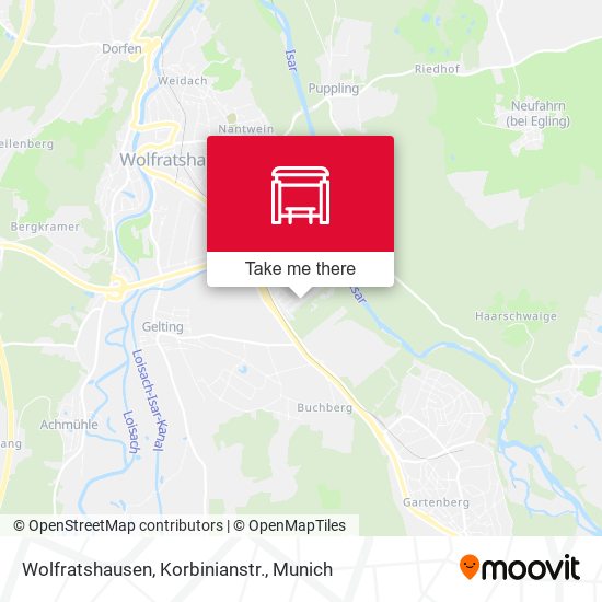 Wolfratshausen, Korbinianstr. map