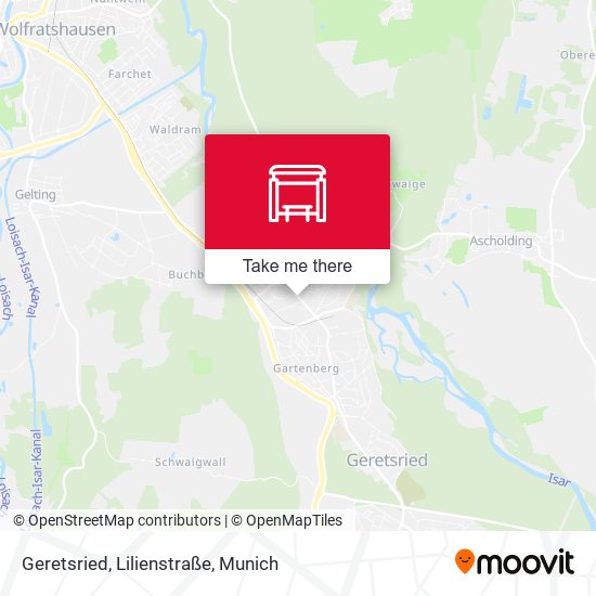Geretsried, Lilienstraße map