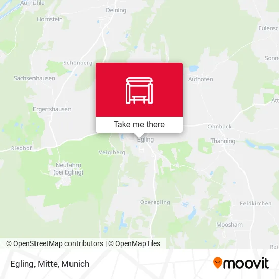 Карта Egling, Mitte