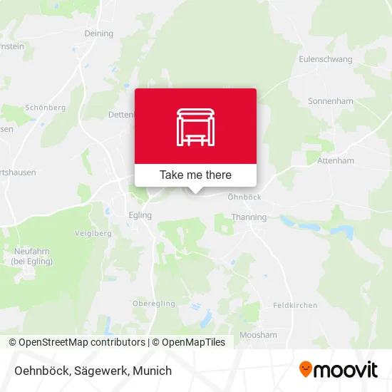 Карта Oehnböck, Sägewerk