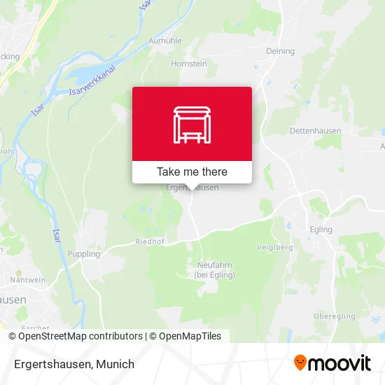 Карта Ergertshausen