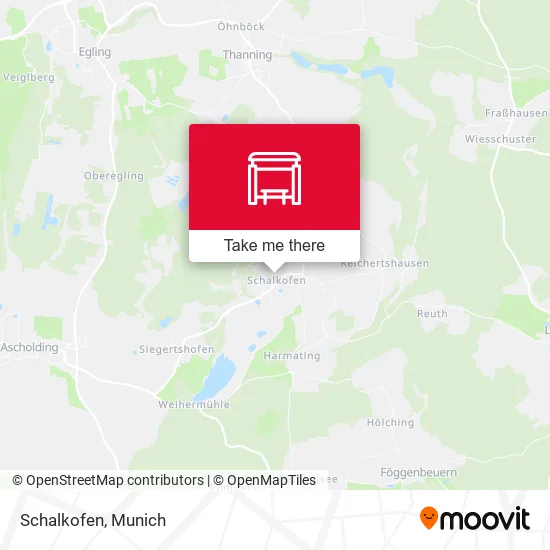 Карта Schalkofen