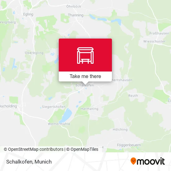 Карта Schalkofen