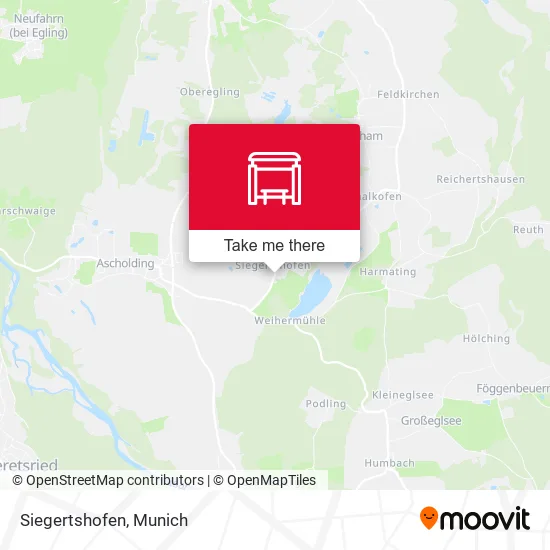 Карта Siegertshofen