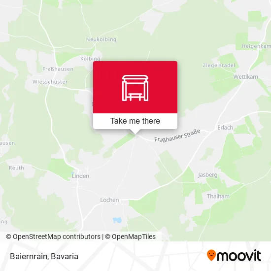 Карта Baiernrain