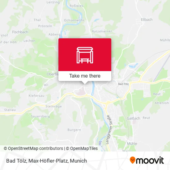 Карта Bad Tölz, Max-Höfler-Platz