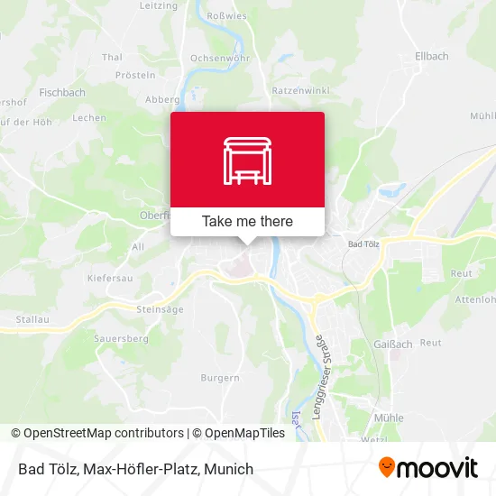 Карта Bad Tölz, Max-Höfler-Platz