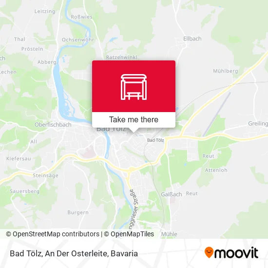Карта Bad Tölz, An Der Osterleite