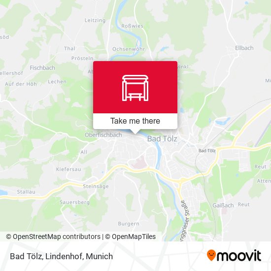 Карта Bad Tölz, Lindenhof