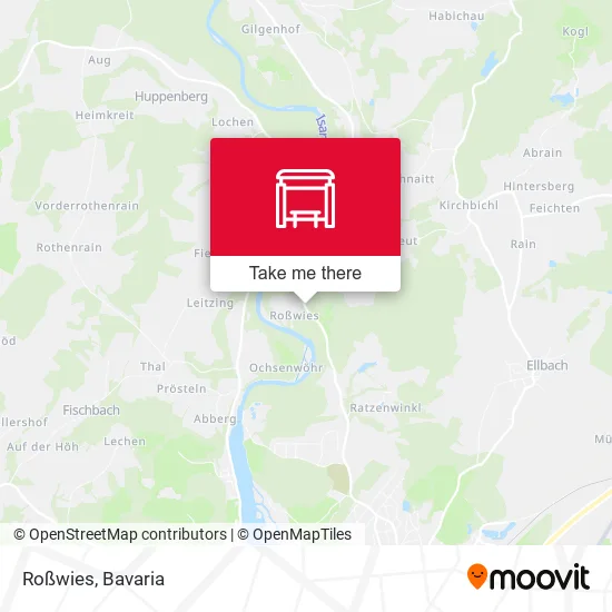 Карта Roßwies