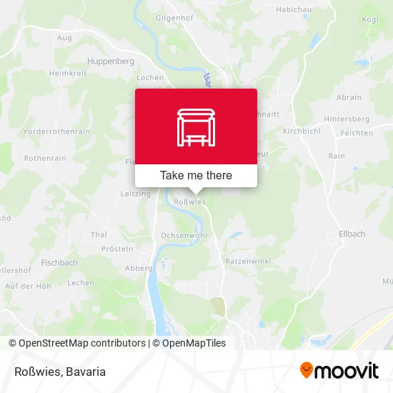 Карта Roßwies