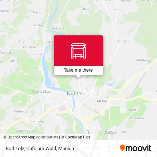 Bad Tölz, Café am Wald map