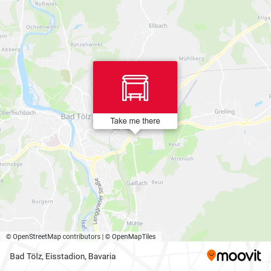 Карта Bad Tölz, Eisstadion