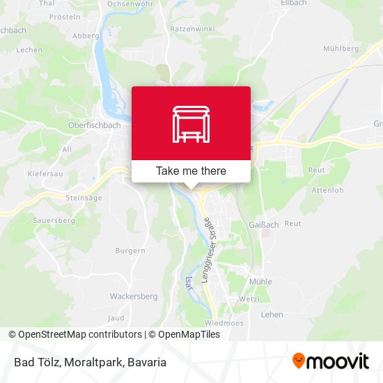 Карта Bad Tölz, Moraltpark